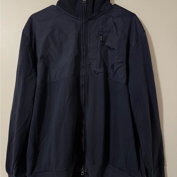 Black Other - Saks on Fifth Black label Black Zip Up Jacket 100% cotton int 100% nylon ext